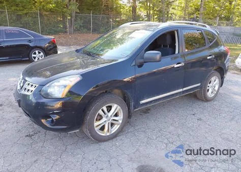 2015 Nissan Rogue Select S from USA, damaged, VIN JN8AS5MV3FW763836